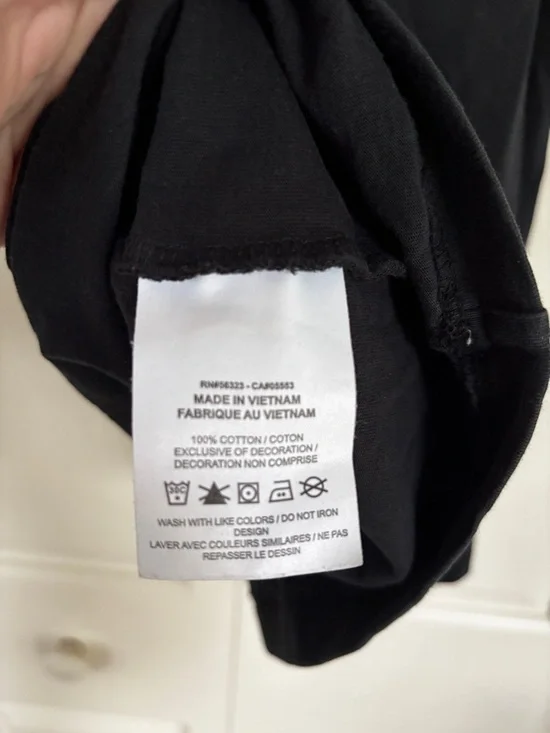 Nike Men's Black Short Sleeve T-Shirt Medium 100% Cotton - Picture 5 of 5